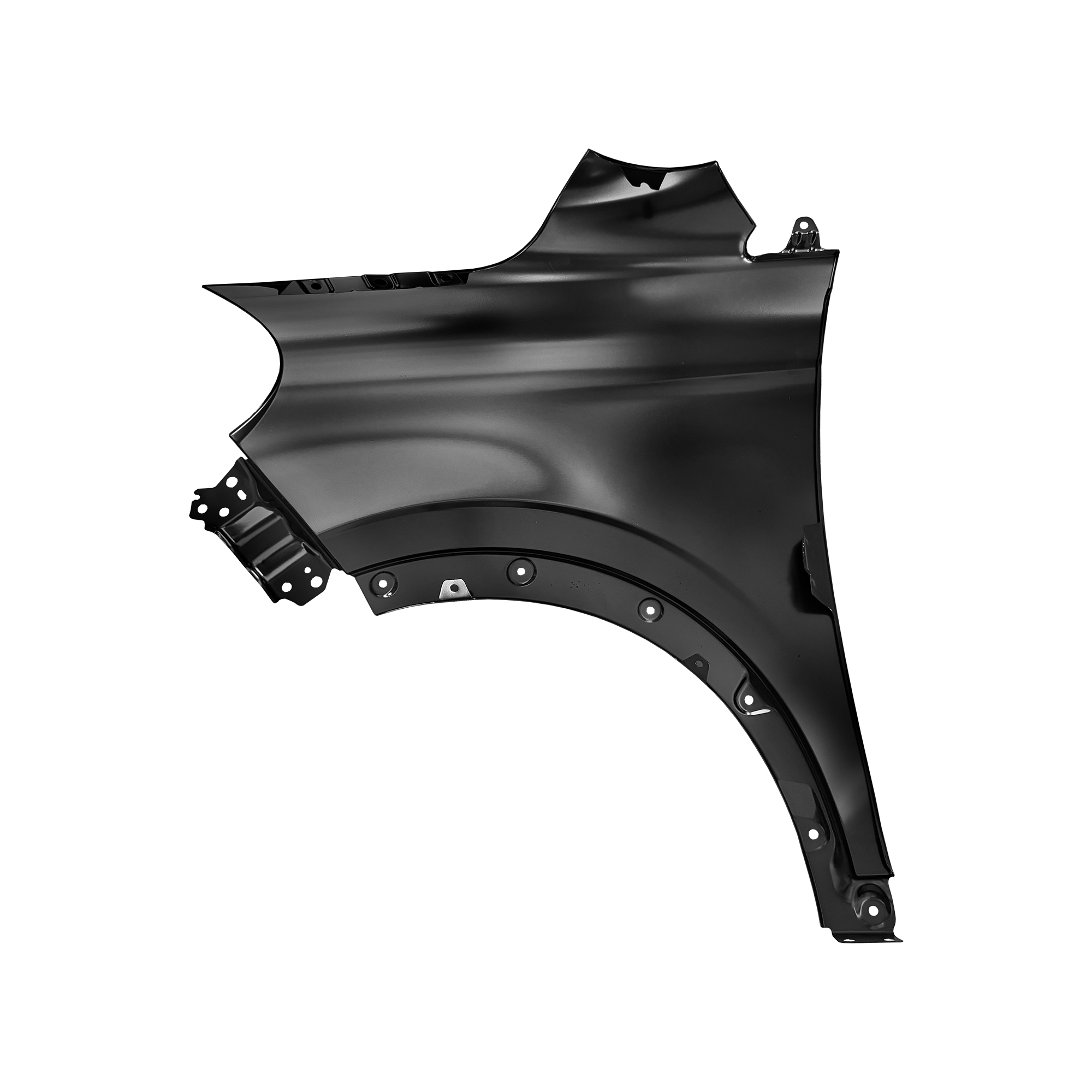 右前翼子板替换件，2020年款起，适用于零跑T03，零件号：6320102-TB01DY