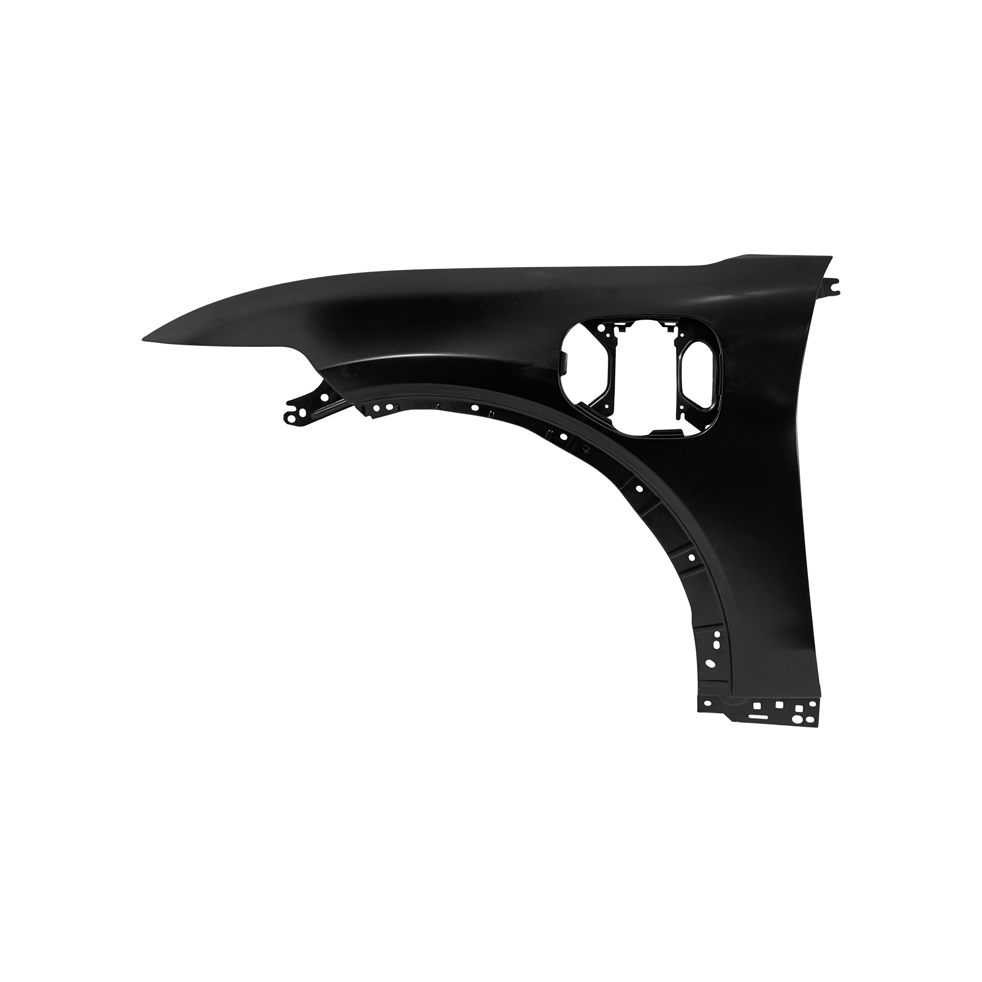 左前翼子板替换件，2021年款起，适用于福特野马 Mach-E，(铝制)