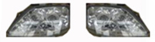 右前性能大灯（白色）替换件，2004年款起，适用于雷诺洛根，6001546789