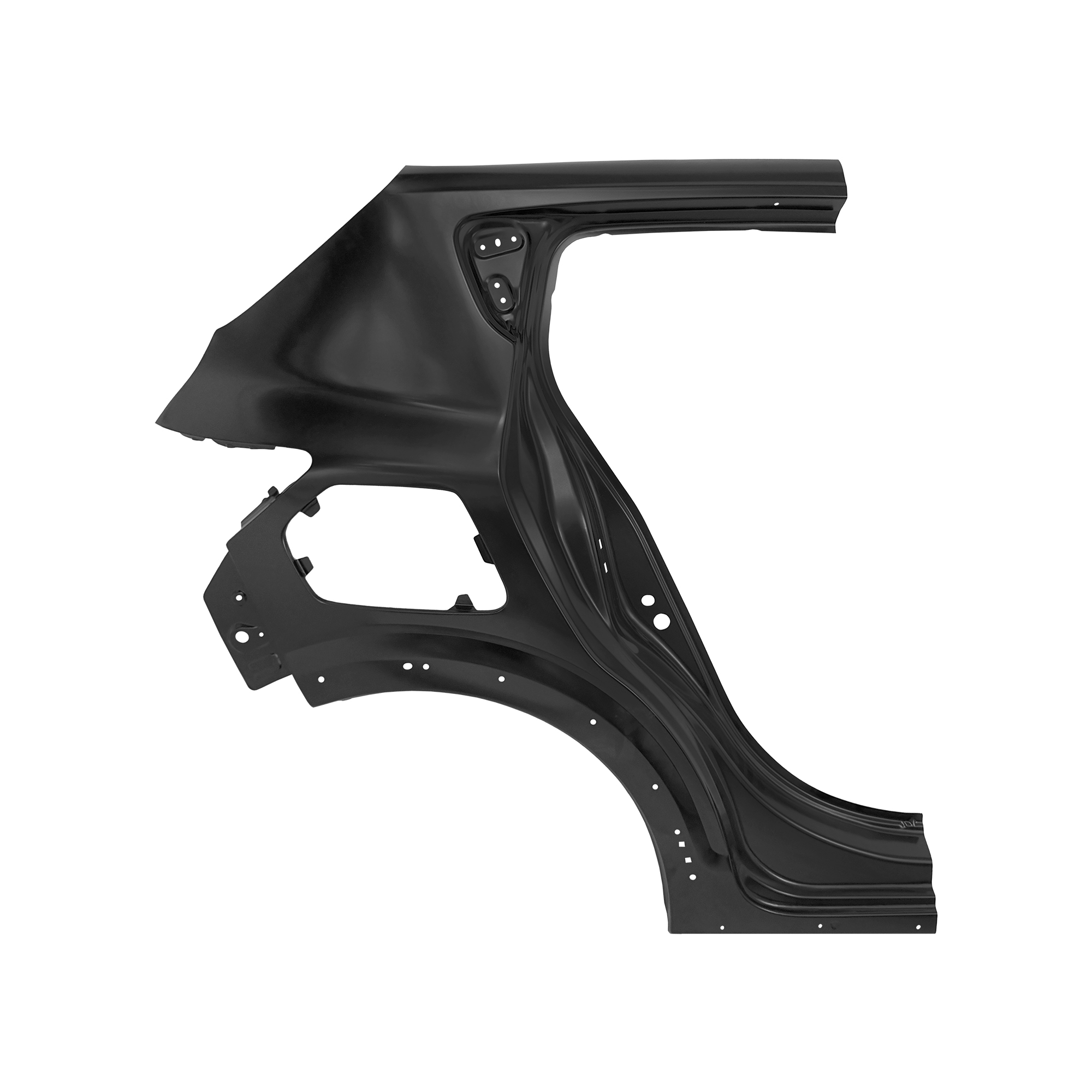 REPLACEMENT REAR FENDER RH, 2021-, FOR DACIA SANDERO, (STEEL)
