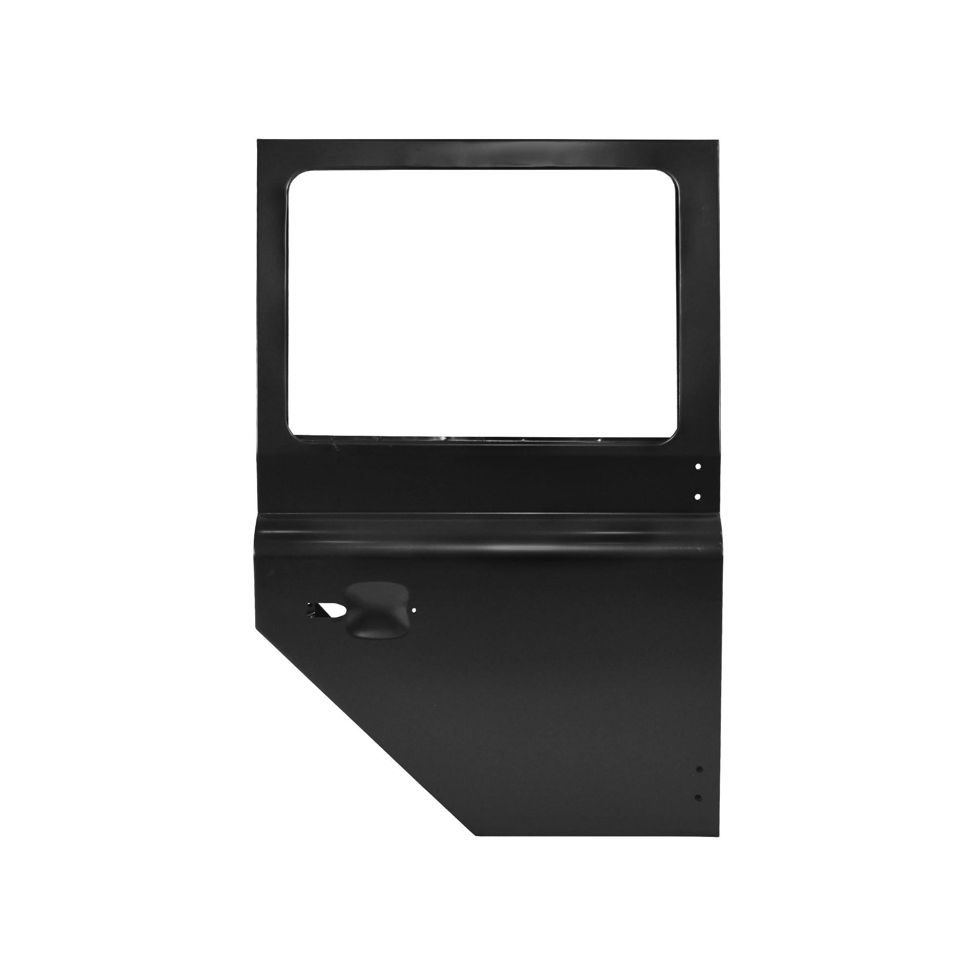 REPLACEMENT REAR DOOR RH, 1998, FOR LAND ROVER DEFENDER 90 AND DEFENDER 110 TD4, (Aluminum door frame)