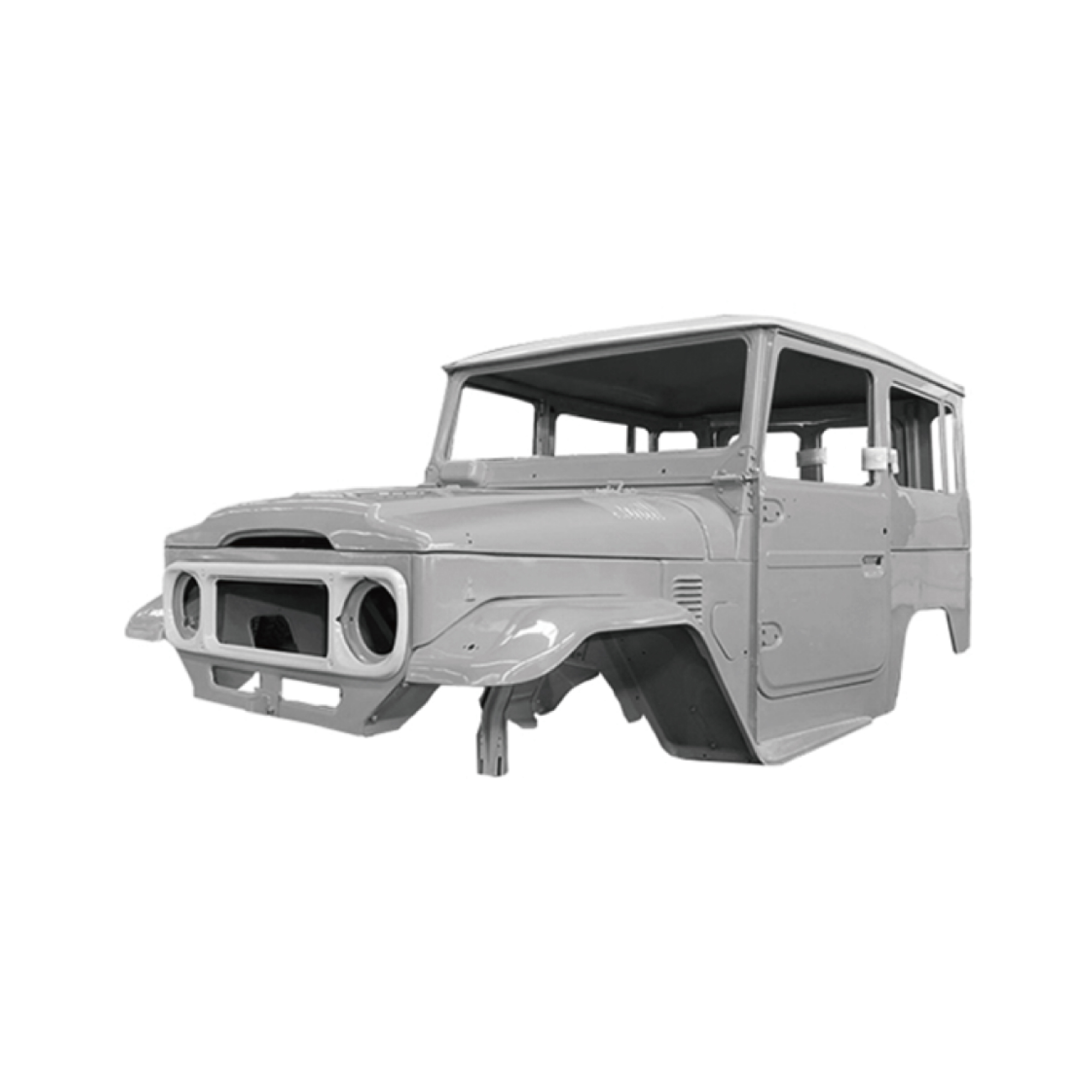 REPLACEMENT COMPLETE CAB WITH DOORS?WITH PRIMER LHD, 1968-1984, FOR TOYOTA LAND CRUISER FJ40 (STEEL)