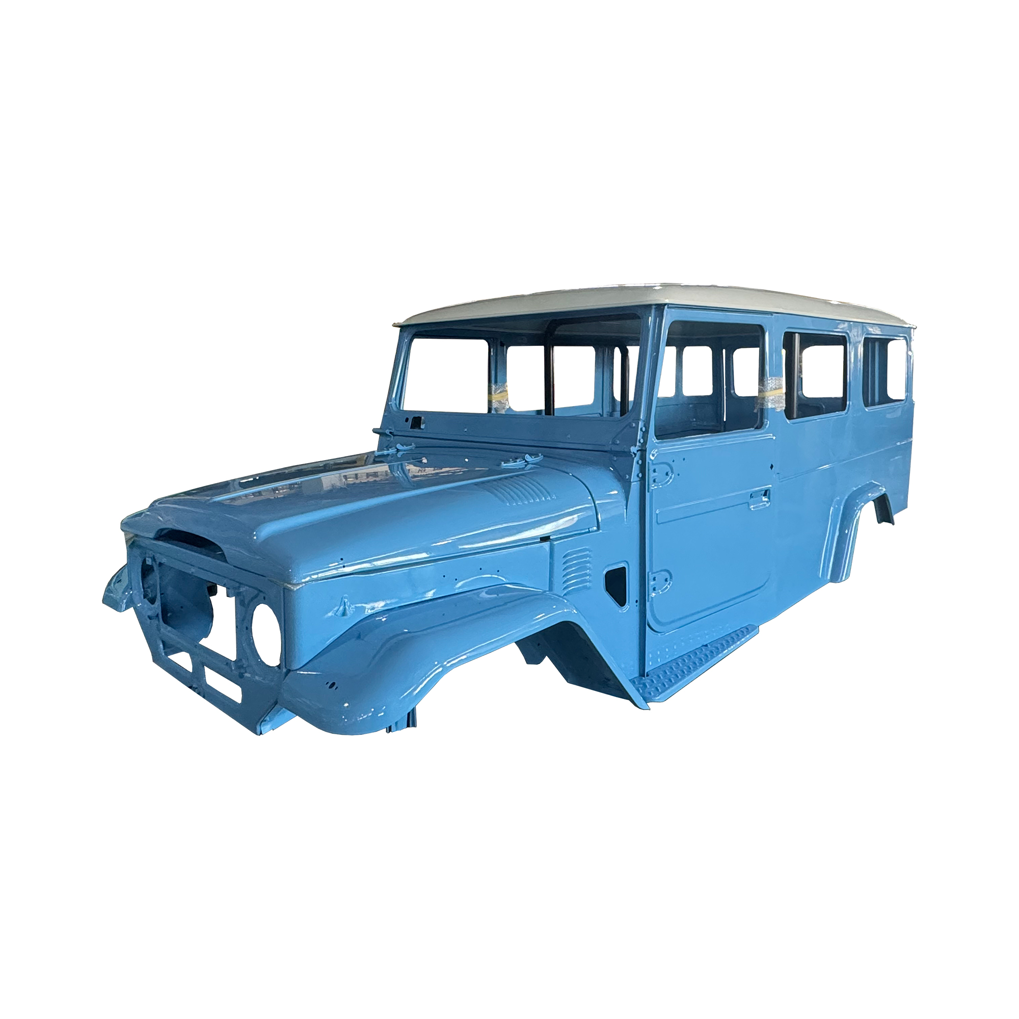 REPLACEMENT COMPLETE CAB WITH DOORS?WITH CUSTOM PAINT LH, 1984-, FOR TOYOTA FJ45V, (STEEL)