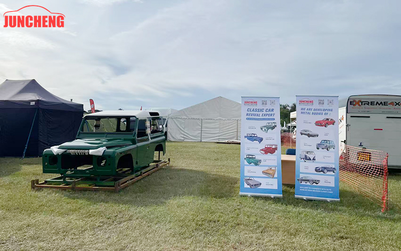 钧骋车业精彩亮相英国路虎车主国际展会